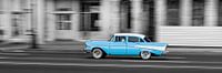 Taxi in Havana van Cor Ritmeester thumbnail