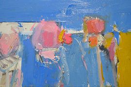 Bunte abstrakte Ausdrucksmalerei von Art & Soul Creations