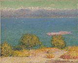 John Peter Russell Landschaft, Antibes (Golf von Nizza) von finemasterpiece Miniaturansicht