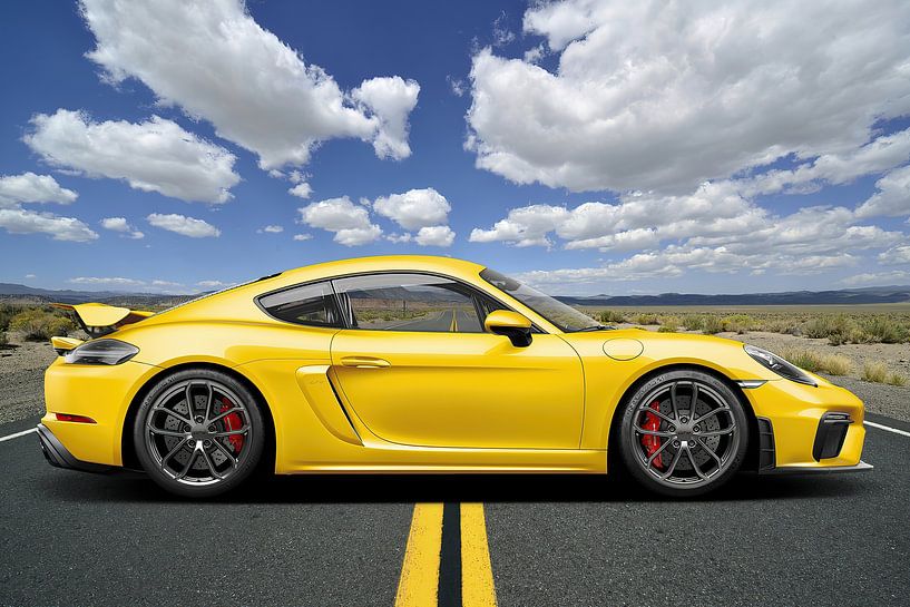 Porsche Cayman GT4 by Gert Hilbink