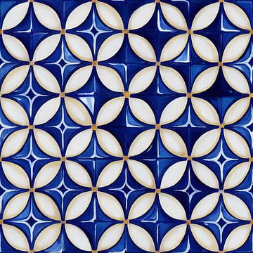Azulejo pattern #XI by Whale & Sons