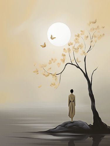 Japandi, Spring by Caroline Guerain