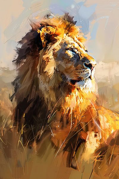 Lion by Poster Art Shop