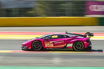 Lamborghini Huracan GT3 EVO2 op Spa Francorchamps van Sjoerd van der Wal Fotografie