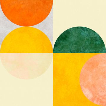 Mid Century Bauhaus modern Summer 3 by Ana Rut Bre