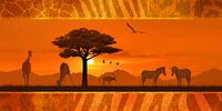 Romantic and decorative Africa by Monika Jüngling thumbnail