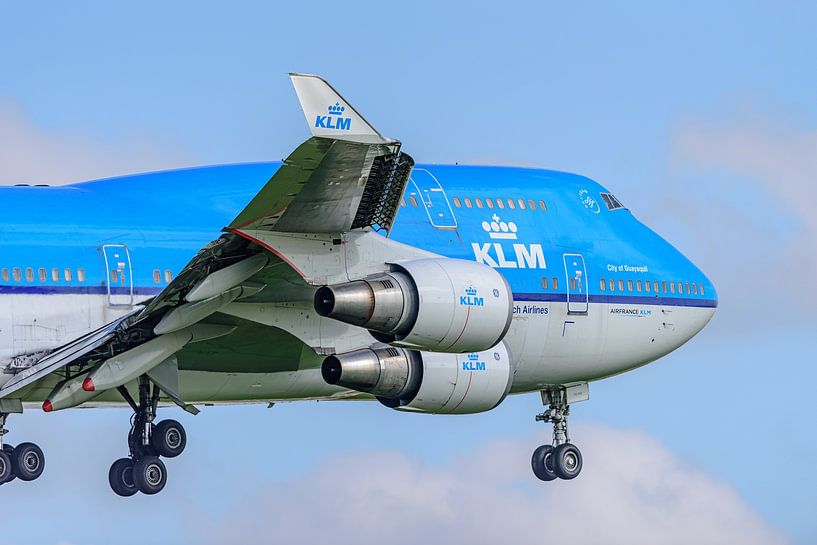 KLM Boeing 747-400 &quot;City of Guayaquil&amp;quot ;. par Jaap van den Berg