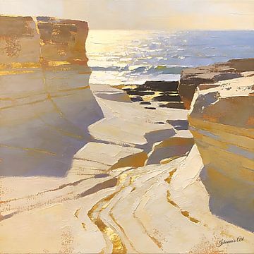 La douce lueur côtière sur Johannas Art Creations