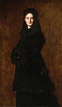 Portret van Madame Paul Duchesne-Fournet, Jean-Jacques Henner