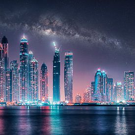Nuit à Dubai sur Manjik Pictures