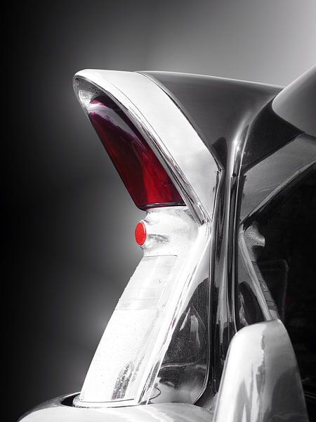 American classic car Special 1956 tail fin abstract by Beate Gube