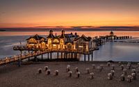 Sonnenaufgang auf der Insel Rügen von Achim Thomae Miniaturansicht