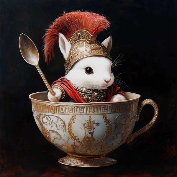 Teacup Warrior van PixelMint.