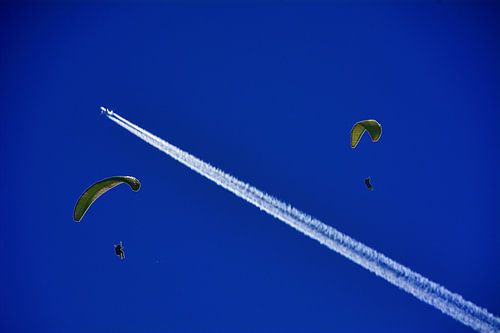Ontmoeting in de lucht
