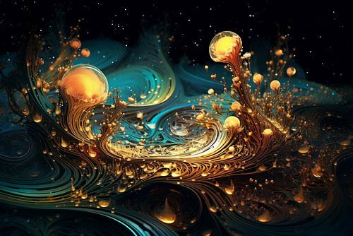 Univers abstrait (1) - Méduse