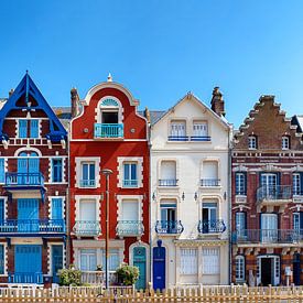Art Nouveau herenhuizen aan zee van Christa Krus