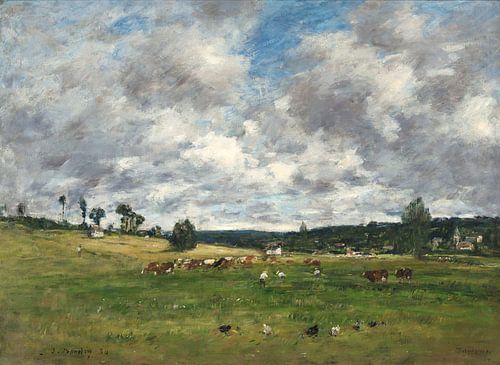 Landschap, Eugene Boudin