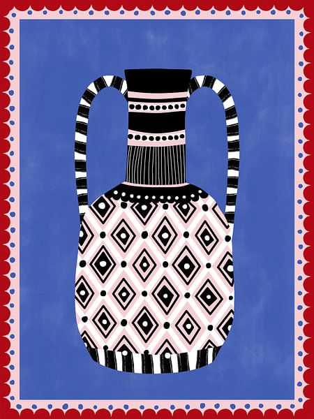 Geometric Patterns and Bold Colors by Elena Ristova