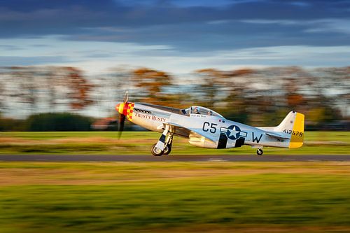 La Mustang P51D nord-américaine "Trusty Rusty".
