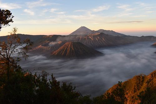 Lever de soleil Bromo, Java, Indonésie