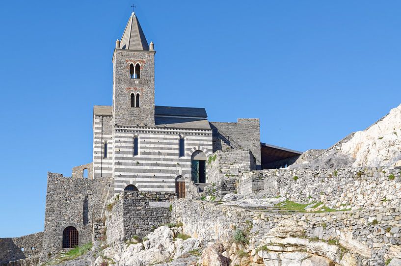 die Kirche San Pietro in Porto Venere von Peter Eckert