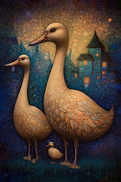 Goose nice and funny by Erich Krätschmer