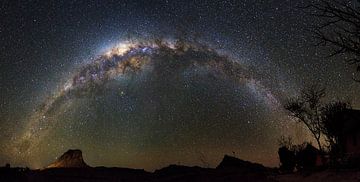 Galaxie bei Nacht von Dennis van de Water