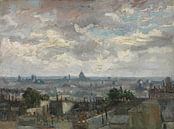 Vincent van Gogh, Gezicht op Parijs van 1000 Schilderijen thumbnail