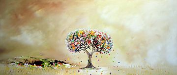 Tree of Life van Gena Theheartofart