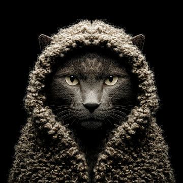 Kat in schaapskleren van TheXclusive Art