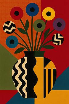 Still Life Fifty Shades of Vase