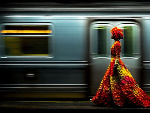 Waiting in Silence | artistic fashion photography