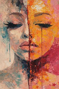 Porträt Ohne Titel Nr. 7 von Moonheart Artworks