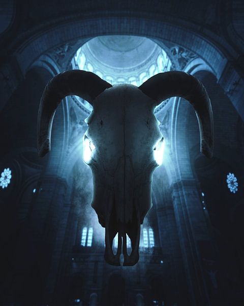 evil skull by Alexander Tropmann