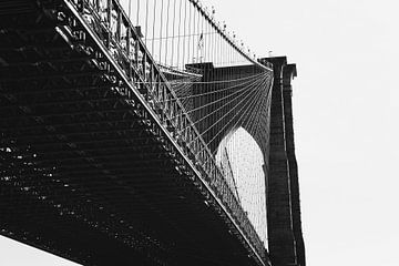New York - Brooklyn Bridge IIII van Walljar