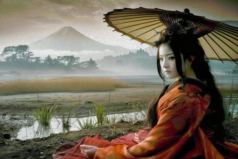 Japanese art by Egon Zitter