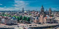 Panoramic view of Amsterdam Centre, Prins Hendrikkade
