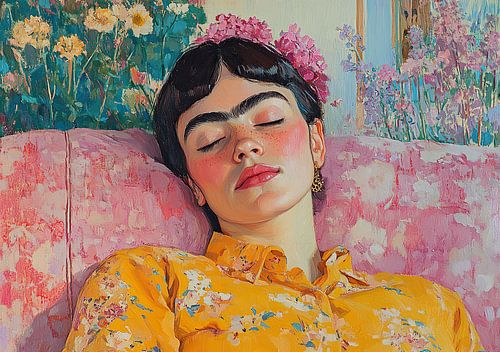Frida "Blooming Thoughts" by Niklas Maximilian