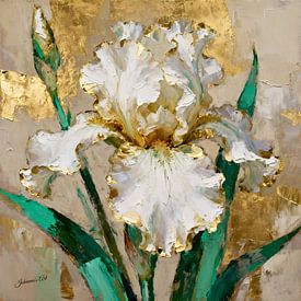 Iris of Quiet Splendor von Johannas Art Creations