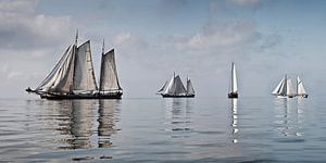 Segelregatta alter Segelboote
