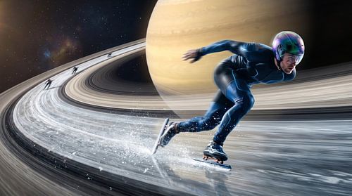 Cosmic Skating Journey