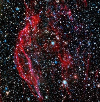 Hubble foto van het heelal. van Brian Morgan