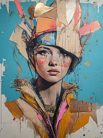 Woman by Eye catching paintings