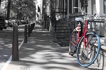 Bonte kleuren in Amsterdam van Tim Briers