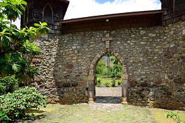 Entering the Cathédrale Notre-Dame de Taiohae by Frank's Awesome Travels