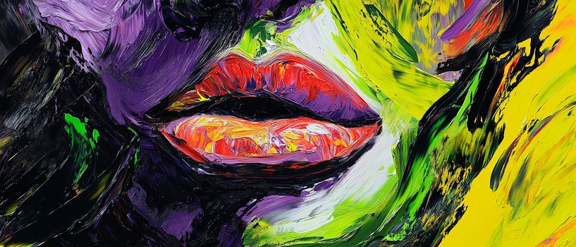 Play of colours of tenderness by Poster Art Shop