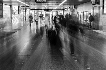 Travelers on the move by FRE.PIC