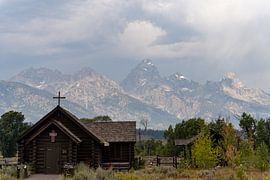 Grand Teton National Park, USA, Chapel of Transfiguration by Jeroen van Deel