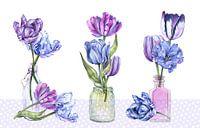 Tulpen-Stilleben von Geertje Burgers Miniaturansicht