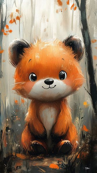 Zeichnungen für Kinderzimmer von Gelissen Artworks